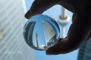helena's toronto in glass ball